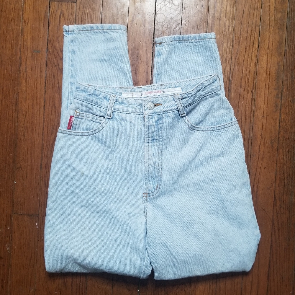 High waisted Sz 24" Waist Mom Jean's Bongo